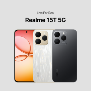 5% PRE-ORDER REALME 15T 5G 12GB/512GB