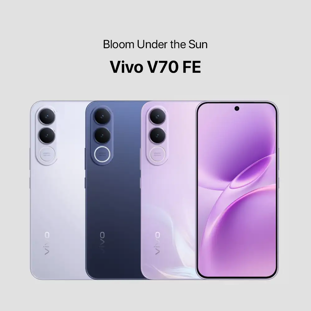 5% PRE-ORDER VIVO V70 FE 12GB/256GB